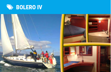 Hanse 411 Bolero IV 4 for sailing day skipper course scotland