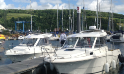 RYA Power Boat Level 1, 2, Intermediate and Advanced Course Boats Jeanneau Merry Fisher